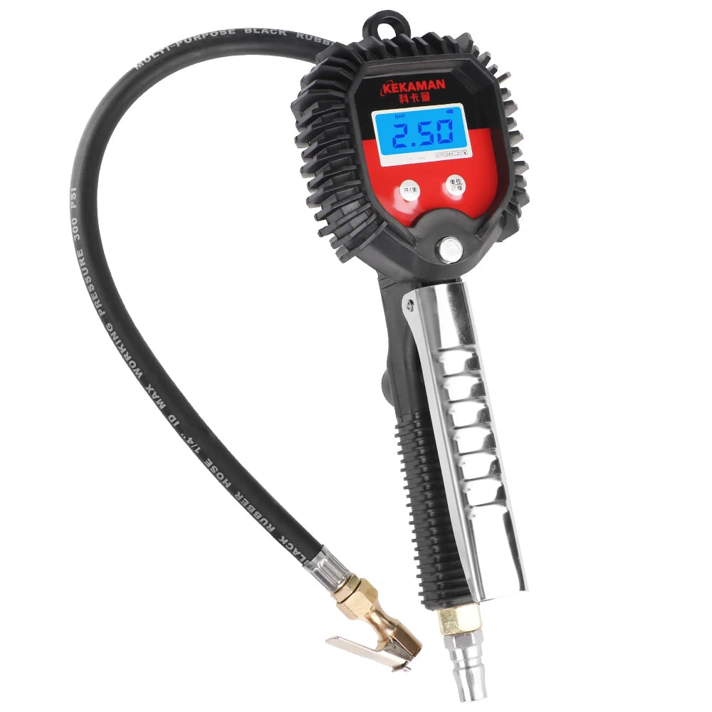 Digital Display Tire Pressure Gauge Auto Accessories High-precision Monitoring Inflation Gun Universal Car Tire Manometro