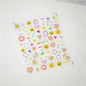 1pcs 5D Kawaii Jelly Nail Art Stickers Cute Jellyfish Self Adhesive Nail Art Decorations Stickers DIY Cartoon Manicure Decals