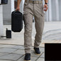 Black Cargo Plus Size Men's Elastic Tactical Pants Camping Hiking Fishing Trekking Climbing Outdoor Trousers Quick Dry Sports