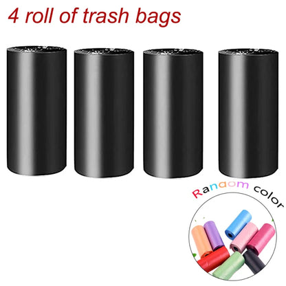 Car Trash Bags for Car Trash Can Vehicle Garbage Dust Case Storage Box ABS Square Pressing Trash Bin Car Interior Accessories