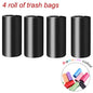 Car Trash Bags for Car Trash Can Vehicle Garbage Dust Case Storage Box ABS Square Pressing Trash Bin Car Interior Accessories