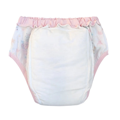 Pink dancing ballet bunny Waterproof Adult Baby Traning Pants DDLG Reusable Nappies Adult Aloth Diaper Potty Underweaer Panties
