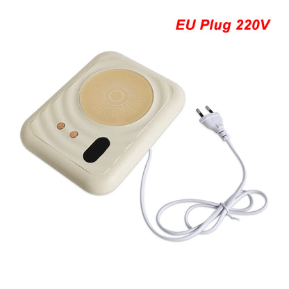 Mug Warmer Electric Cup Warmer Fastest Heating Cup heater with Temperature Display for Coffee Milk Tea Fan Warmer In Winter