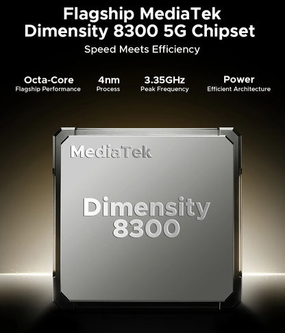 DOOGEE S300 Plus 5G Rugged Phone Dimensity 8300 12GB 1TB 11000mAh 120W 6.78'' Screen 200MP Camera Android 16 Smartphone NFC