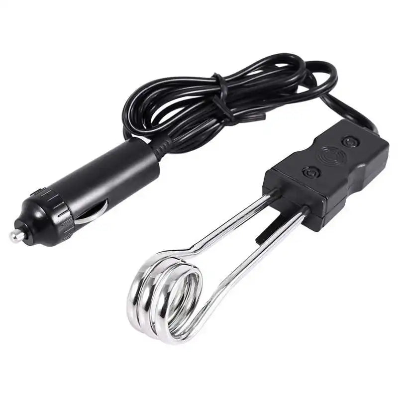 12V 24V 120-140W Car Immersion Heater Portable High Quality Safe Warmer Auto Electric Tea Coffee Water Heater