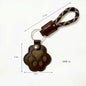 S9 Dual Pack Pet Hair Storage Keychains, Cute Paw Shape Leather Keyring, Furry Friend Memory Fur Keepsake for Pet Owners