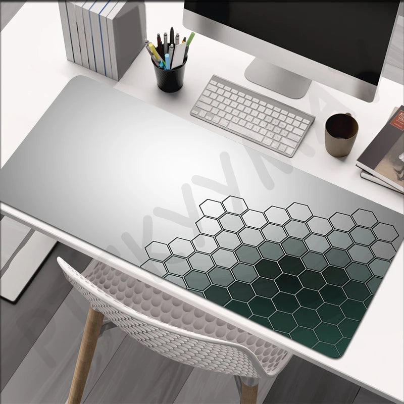 Large Gaming Mousepads Mouse Pad Computer Mousepad Geometric Mouse Mat 90x40cm Desk Pads For PC Keyboard Mats Table Rug
