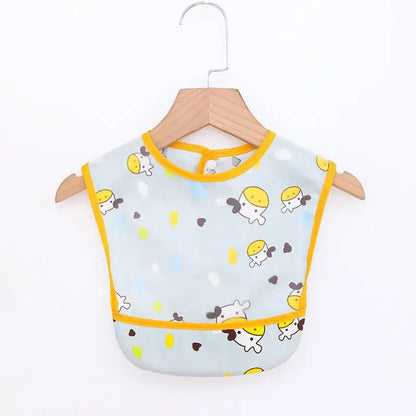 Baby Girls Apron Bibs Toddler Long Sleeve Scarf Waterproof Art Smock Feeding Bib Infant Boys Girls Kids Burp Cloth Bandana