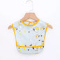 Baby Girls Apron Bibs Toddler Long Sleeve Scarf Waterproof Art Smock Feeding Bib Infant Boys Girls Kids Burp Cloth Bandana