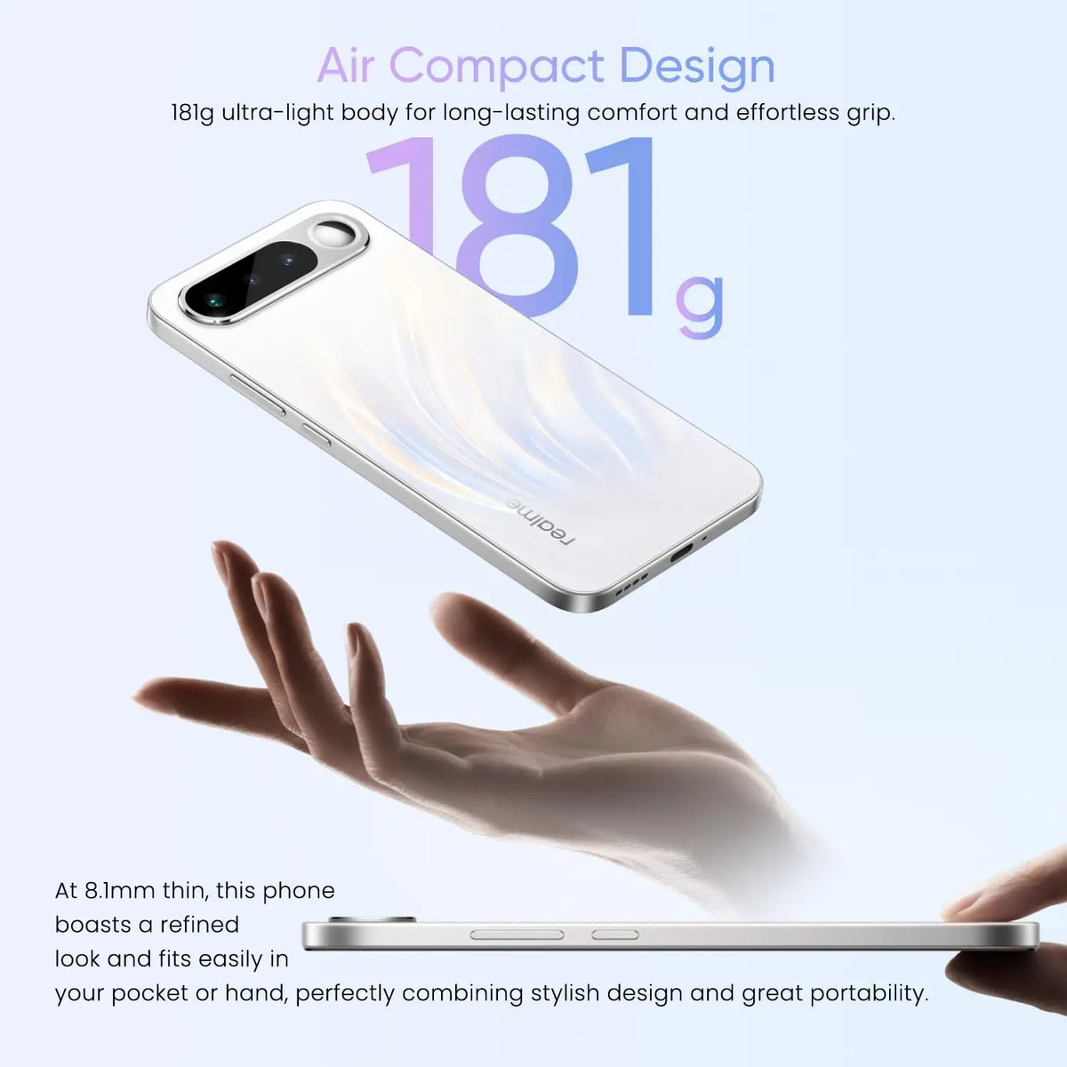 2026 New realme 16 5g Smartphone Europe Version MediaTek Dimensity 6400 Turbo Chip 6.57' 120Hz AMOLED Display 6550Mah Titan Battery 45W Fast Charge Ip69
