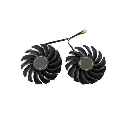 2pcs/lot PLD09210S12HH GTX 1660 1660Ti fan For msi GeForce GTX 1660 SUPER Ti VENTUS XS Graphics Card GPU cooling Fan