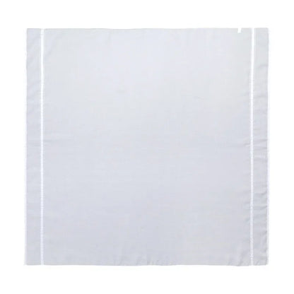 White Muslim Men Shemagh Scarf Traditional Islamic Headscarf Hijab Neck Wrap Headscarf Arab Keffiyeh Bandanas Kerchief 140*140cm