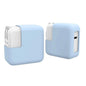 Portable Silicone Power Adapter Case Shockproof Anti-drop Elastic Cover 30W/45W Dust-proof Charger Case for MacBook