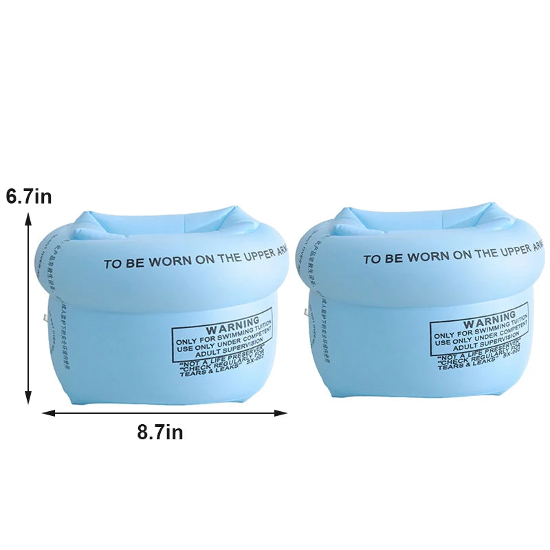 1Pcs Inflatable Pool Float Swim Arm Ring Swim Tube Swim Accessory Summer Water Sports Inflatable Buoyancy Armbands ﻿