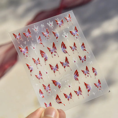 Ocean Shell Starfish Shell Conch Whale Dolphin Seahorse Coconut Tree Water Bubbles Self Adhesive Nail Art Sticker Manicure Decal