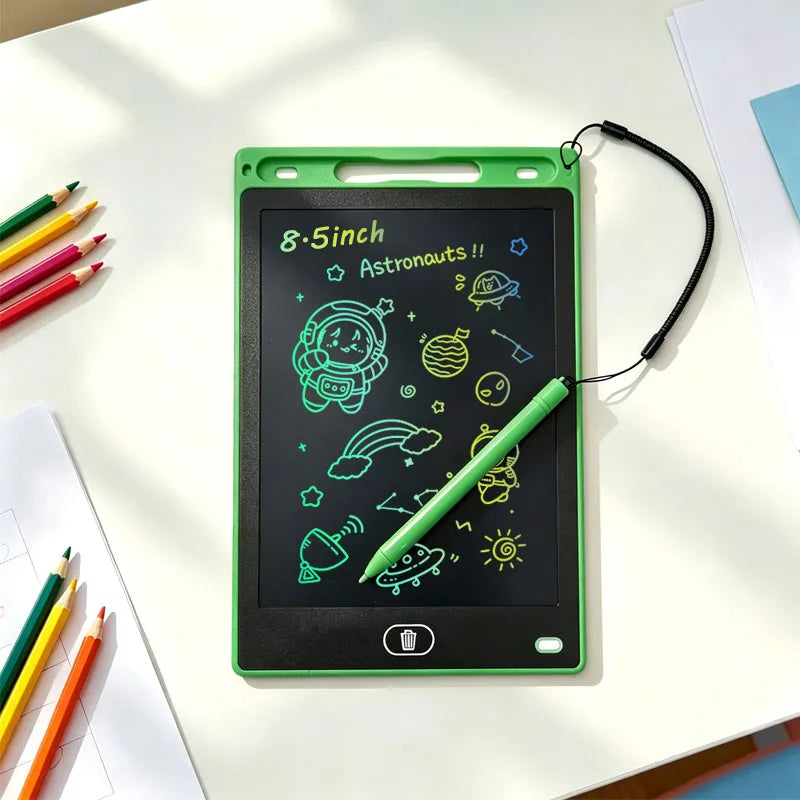 8.5 Inch LCD Drawing Tablet Electronic Writing Board Handwriting Pads Portable Doodle Board  Travel Educational Toy Gift for Kid