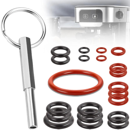 O-Ring W/Oval Head Key Tool For J-ura Capresso/Impressa Machines Brew Group & Drainage Valve O-Ring Fits Most Jura C, E, ENA