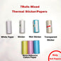 5 Rolls 10 Years Use PeripageThermal Adhesive Sticker Photo Paper for Cute Cat Mini Paperang Memobird Poooli Printers Supplies