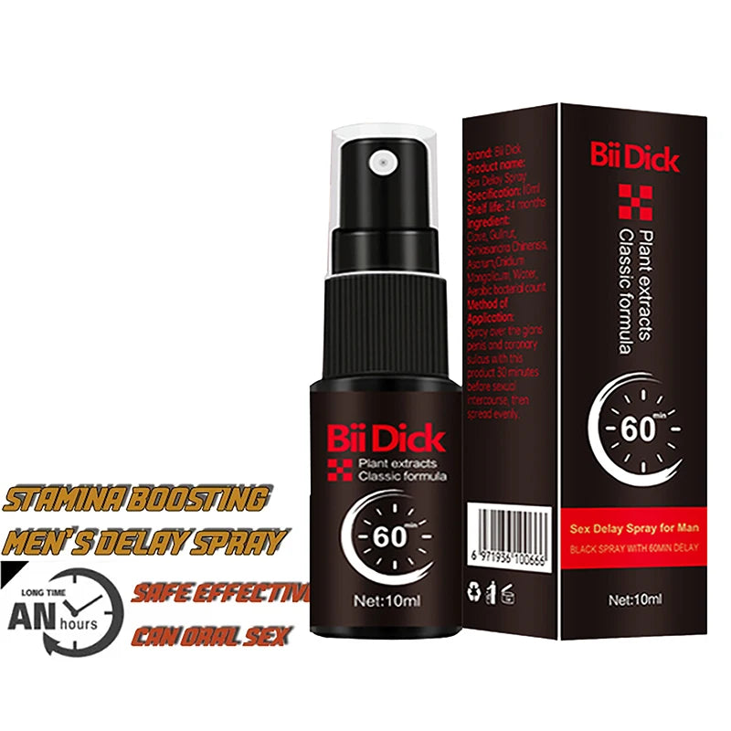 10ml 60 Minutes Spray For Man Male External Use