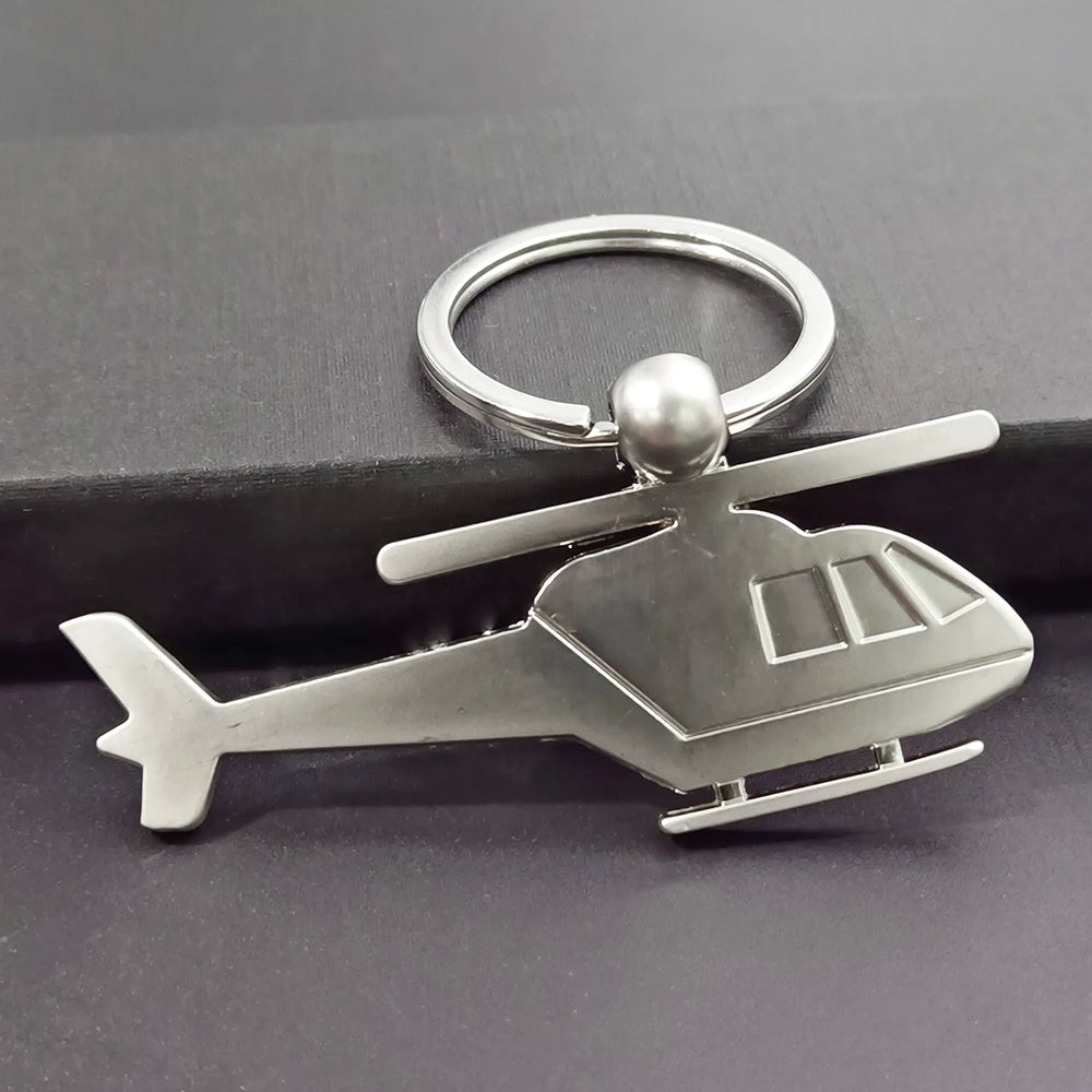 Air Plane Model Fighter Keychains Metal Cool Airplane Keyring Pendant Car Motorcycle Bag Key Chain Ring for Men Creative Gift