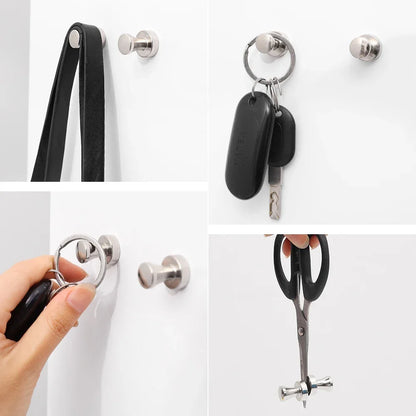 50/1Pcs Metal Strong Magnetic Pushpins Magnets Pin Whiteboard Fridge Thumbtack Power Magnet Sheets Push Pins for Office School