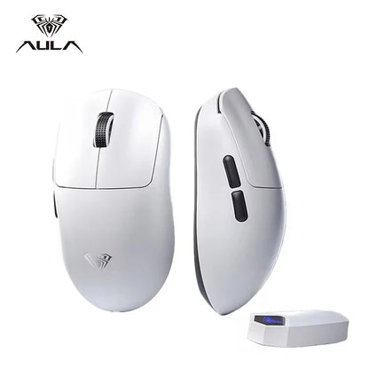 AULA SC800 Gaming Mouse USB-C Wired/2.4G 37g Lightweight 8K Paw3395 Sensor Customized Mice PC E-Sports Gamer Accessories Gifts
