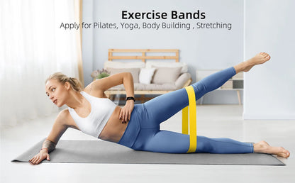 5Pcs Resistance Band Set for Men and Women 5 Elastic Bands with Different Resistance Levels for Long Workouts In The Home & Gym