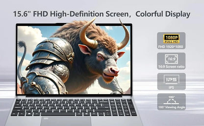 2026 Laptop Windows 11 Intel Core i9 10980HK 15.6 inch Gaming Laptops Portable Computer Backlit keyboard 16GB RAM 1TB SSD Pc