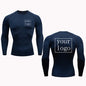 New Custom Compression T Shirt Your Design Logo Top Men Women Print Original Design Tshirts Jogging Workout Gym Quick Dry Tshirt