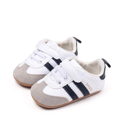 2025 Hot Selling Spring And Autumn Baby Unisex First Walking Indoor Outdoor Toddler Shoes For 0-18M High Quality PU Leather