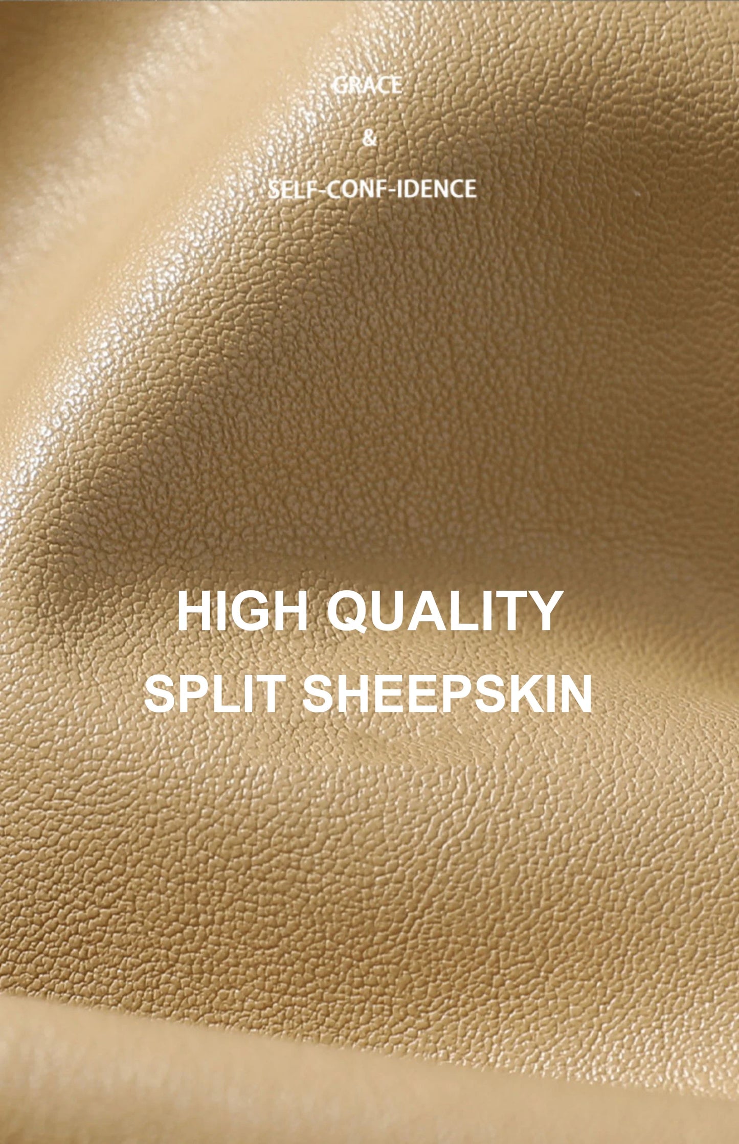 M-4XL Women's Sheepskin Coat Fashion Khaki Zipper Elastic Waist Female Long Sleeve Casual Loose Split Leather Jackets 2024 New