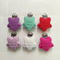10pcs Silicone Heart Pacifier Clips DIY Baby Teething Teether Necklace Bead Tool Nurs Gift Nipple Chain Accessories