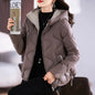 Hooded Parkas Women Winter 4XL Korean Fashion All-match Coats Thicken Keep Warm Streetwear Cold Wear Casual Female Outwear Ins