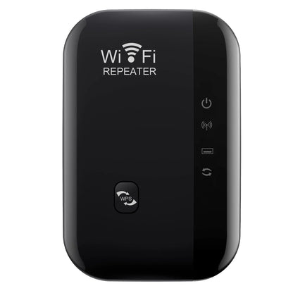 kebidumei 300Mbps WIFI Repeater Remote Wi-Fi Amplifier 802.11N WiFi Signal Booster Network Amplifier 4/7 Light Wireless Repeater