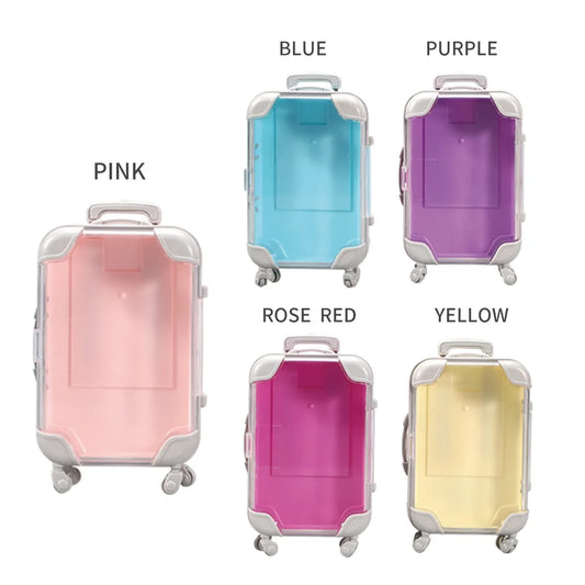 Mini Suitcase Party Favor Gift Box False Eyelashes Miniature Luggage Box for Bachelorette Party Bridal Shower Favors