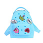 Stationery Adjustable Straps Silicone Backpack Zippered Waterproof Kids Schoolbags Soft Durable Kindergarten Knapsack Student