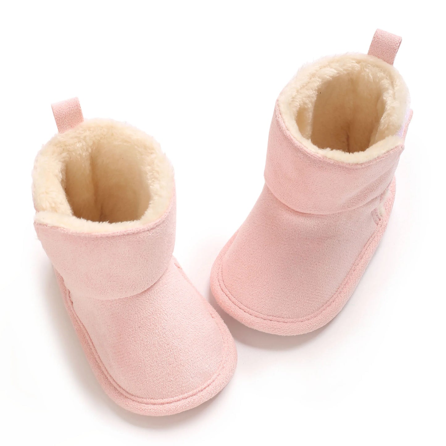 New Baby Boots For Winter Warmth 0-18M Newborn Baby Velcro Soft Sole Anti Slip Front Shoes Baby Shoes Warm Snow Boots