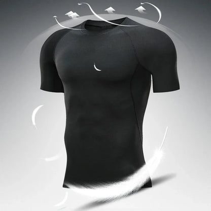 New Custom Compression T Shirt Your Design Logo Top Men Women Print Original Design Tshirts Jogging Workout Gym Quick Dry Tshirt
