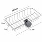 Kitchen Sink Drain Rack Sponge Storage Flexible Faucet Holder Soap Drainer Towel Rack Shelf Organizer Kitchen Accessories