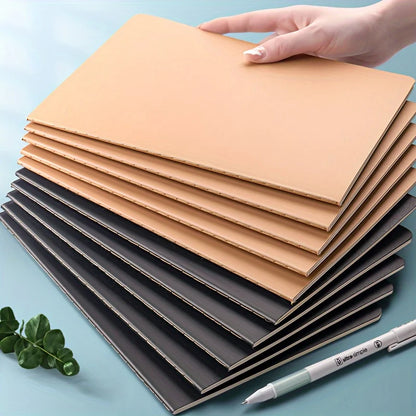 5 Blank Lined Notebooks, 36 Pages/Book, Suitable for Study Assignments, Notes, Diaries, Memos, Work Schedules, and Other Record-Keeping