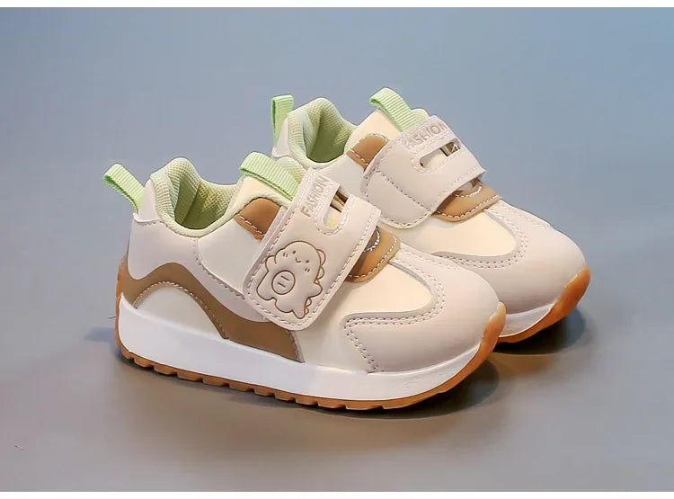 New Fashion Children's Causal Sneakers for Girls Cute Patchwork Kids Sports Shoes Soft Versatile Boys School Running Sneakers