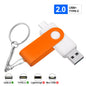 Free Custom Logo TYPE-C USB Flash Drive 128GB USB-C Pen Drive 64GB White Purple Memory Stick 32GB 16GB Pendrive Storage Device