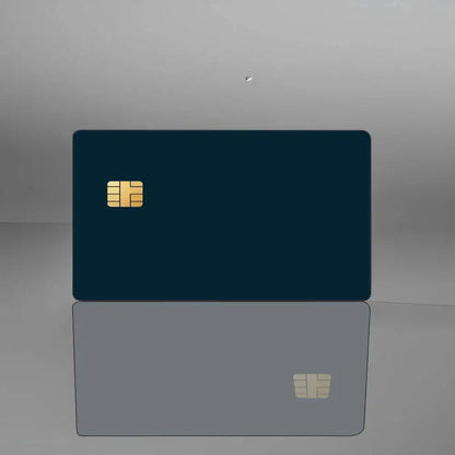 Solid Color 1 Set Of 4 Pcs Matte Film Cover Skin Sticker For Credit Card Bank Debit Bus Card