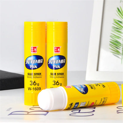 WQN-1/2/5pcs Solid Adhesive Stick High Viscosity School Office Stationery Art Photos Adhesive Stick Return To School Season