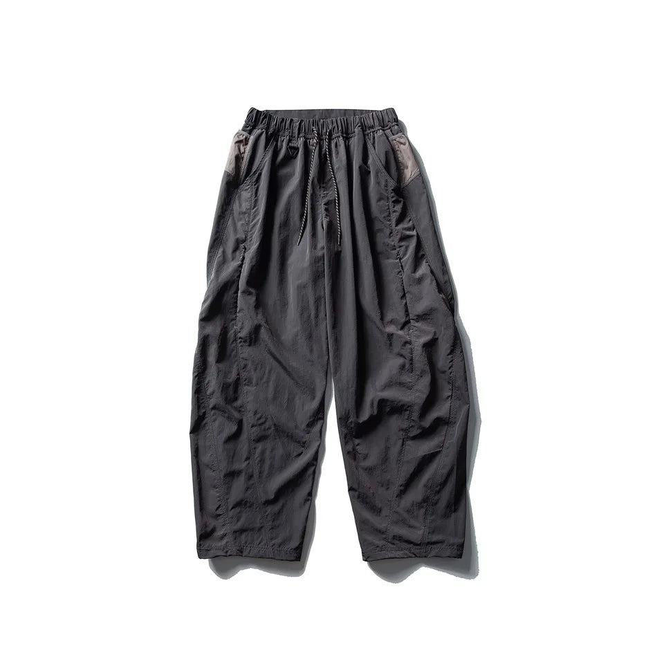 Outdoor Sports Casual Track Pants Men Women Lightweight Hiking Breathable Waterproof Quick Dry Loose Techwear Cargo Pant Trouser