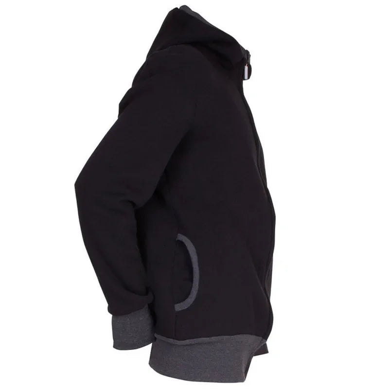 MRMT 2026 Brand Men's Hoodie Sweatshirt Cardigan Men Multi-function Kangaroo Dad Man Hoody Sweatshirts Casual Jacket Clothing