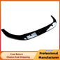 Maxton Style Front Bumper Lip Spoiler For VW Golf MK8 Golf 8 GTI GTD GTE R-Line 2020-2023 Diffuser Splitter Chin Trims Protector