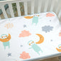Crib Sheet Waterproof Baby Urine Changing Mat Cotton Reusable Infant Change Diaper Pad Cover Washable Newborn Bed Nappy Mattress