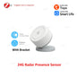 Zigbee 24G Mmwave Radar Presence Sensor Human Detector Motion/Static Detection For Tuya Z2M Smart Home Security Automation Alarm