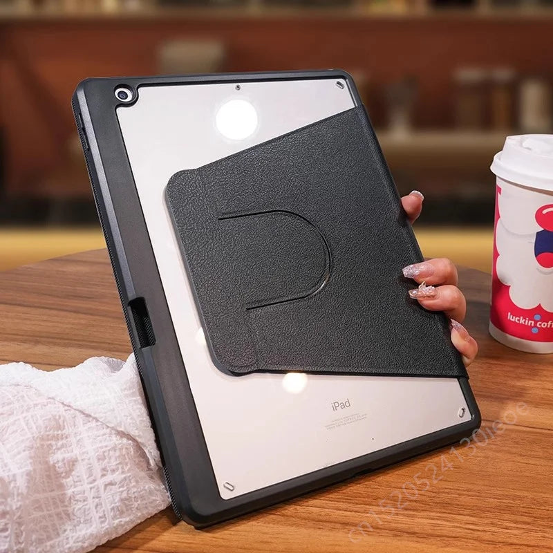 For iPad 10.2 7th 8th 9th Case iPad A16 11th10th Generation Rotation Cover for iPad Pro 12.9" 13" Air 11" 2025 2 3 4 5 9.7 Funda